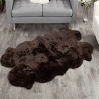 customized modern dyed color rugs sheepskin carpet buyer