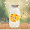 Wholesale Empty Round Glass Crystal Honey Jar 100ml Souvenir Packaging