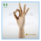 wholesale wooden mannequin hand with flexible joints