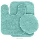 Bathroom Mat Hotel Fabrics 4 Piece Bath Rug Set Bathtub Colored Bathroom Microfiber Bath Mat