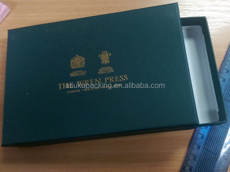 black square full telescope box with lid gift box manufacturer