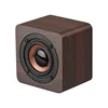 Cube Shaped MDF Wood Wireless Bluetooth Speaker