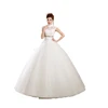 Custom Luxury Ivory Rhinestone Beaded Appliques Sweetheart Wedding Dress Bridal Gown HS537-145