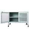 Modern Design Living Room Movable Cabinet Steel Low Cabinet Tv Stand Sideboard For Sale