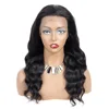 wholesale pure raw indian temple hair lacefront wig virgin hair body wavy lace 13*4 wig