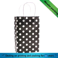 2015 recyclable kraft paper gift wrapping bag luxe