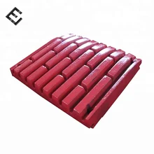 High Manganese Steel Casting Jaw plate Jaw Crusher parts