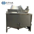 French Fries Banana Plantain Chips Fryer Machine Used In Production Line