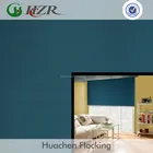 hotel used 100% polyester acrylic coated oxford fabric blackout roller blinds