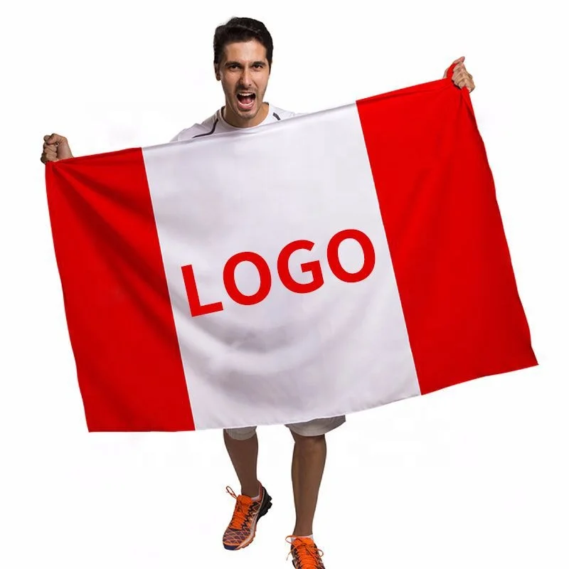 48h Fast Delivery 3x5 Customized Logo Printing Flags Promotional