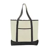 Canvas reusable grocery tote bags shopping bag foldable