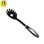 New Modern Kitchen Cooking Black Nylon Noodle Spoon Ladle Spaghetti Pasta Server