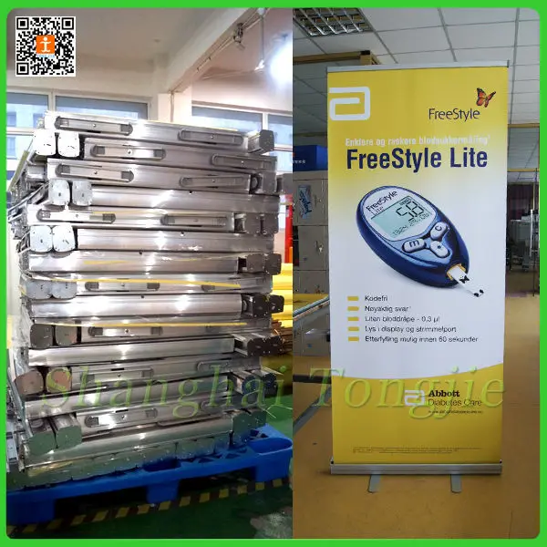 Alibaba China Banner Maker Provide Roll Up Banner Stand Buy Roll