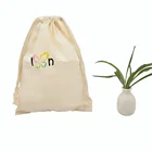 China Wholesale Custom Cheap Drawstring Cotton Bag