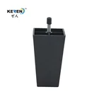 65*65*115mmh modern plastic furniture legs