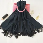 DX116 Newest organic cotton shawl winter scarf women