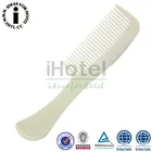 Hotel Plastic Hair Straightening Custom Wide Tooth Comb