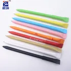 Promotional eco-friendly ball pen recycled kraft paper pen with customized logo