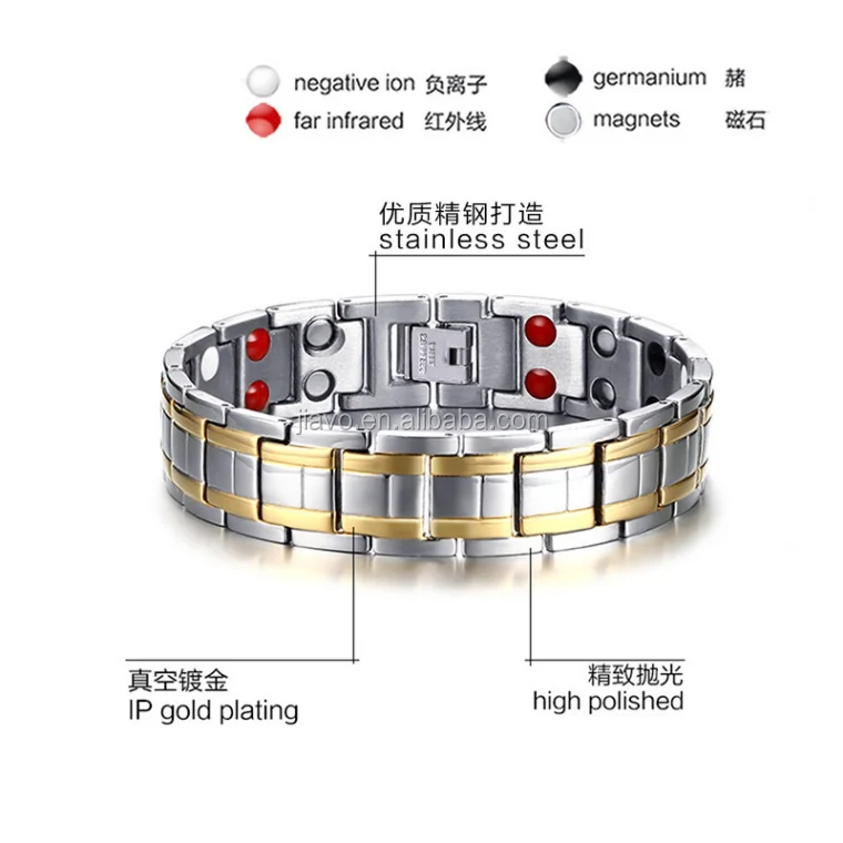 health titanium germanium bracelet / germanium titanium bracelet