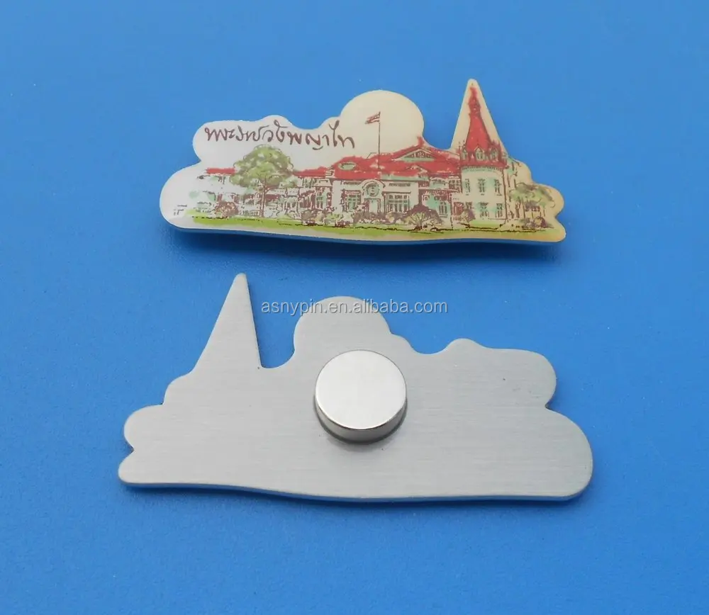 promotional gifts refrigerator magnet / custom logo metal tin