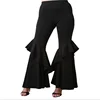 New arrival women ladies fashion vintage sexy casual club wide legs bell bottom flare trousers pants