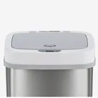 16/15L baby diaper bin Ninestars diaper waste bin plastic/stainless steel diaper trash can