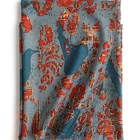 women's scottish black pure merino Mercerised 100% wool stole scarf Woven 100% print pure fine Wool woven Stole Shawl