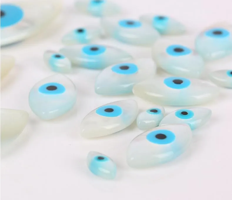 Wholesale Factory Price for Jewelry Making Mother of Pearl Shell Eye Charm Mineral Gemstones