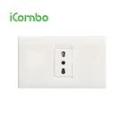 New Products On China Market 2P Etaly Italian Electrical Outlet