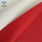 tc backing pu leather material for chest protector