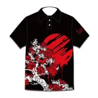 bamboo fiber designers polo t shirts custom made pattern sublimation printed polo shirts