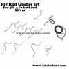 Wholesale fly rod titanium fishing rod guides