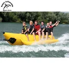 Logo Customization Banana Water Towable Inflatables Jetski Boat Inflatable Water Towable Banana Boat Sled for 6 Person