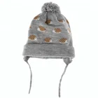 Unisex Girls Boys Earflap Hats Soft Wool Beanie