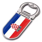 NEW 3D Flag souvenir bottle opener Croatia fridge magnet