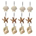 Wooden Wood Beach Decor New Products Nautical Seashell Decor Marine Ocean Beach Theme Wooden Lighthouse
