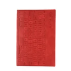 Logo custom sublimation diary travel planner notebook blank keyboard design print note book