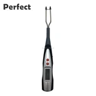 LED digital long thermometer bbq with fork