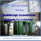 New type lightweight EPS Wire Mesh 3D Wall Panel Machine