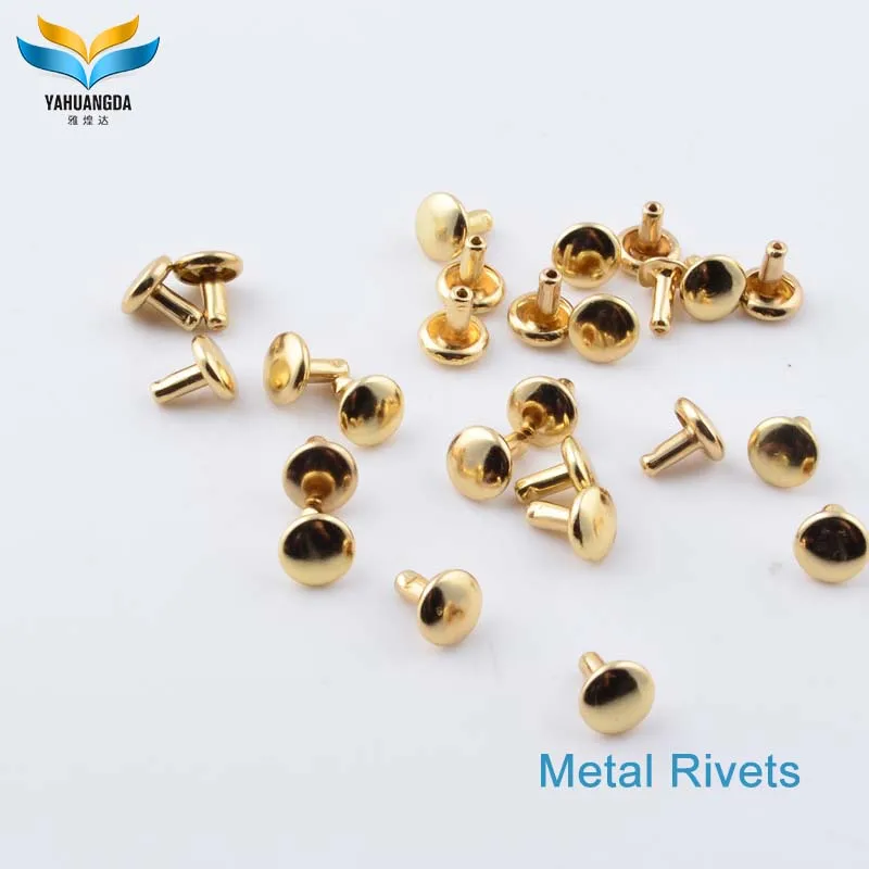 rivet factory wholesale prong metal screw rivet caps pyramid stud for purse/garments