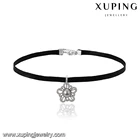 43706 xuping beautiful simple copper alloy multicolor pearl necklace jewelry for women