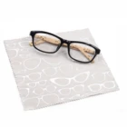 Popular Eco-friendly Light Weight Microfiber Glasses Cloth With Logo