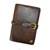 Wholesale price simple design good quality pu leather A5 planner book cover