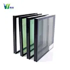 Low-E Glass Triple Glazed Triple Single and Double Glazed Insulated Glass with Double Silver Low E