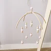 2019 hot INS wood bead baby crib mobile hanger
