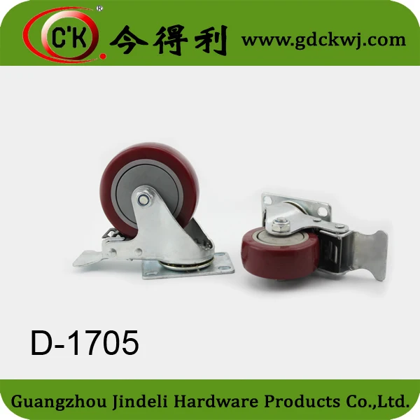 wholesale heavy duty 200kg 50mm furniture trolley swivel heavy duty caster wheels