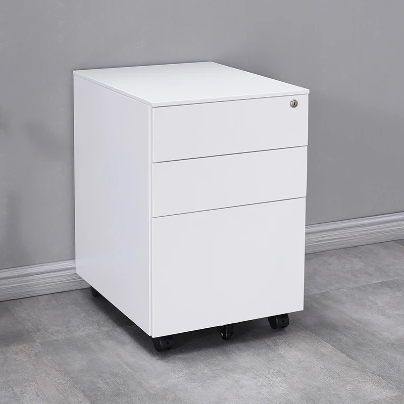 Shuangbin New Design Metal 3 Drawer Mobile Pedestal File Cabinet