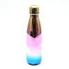 Wholesale electroplating thermos stainless steel cola water bottle
