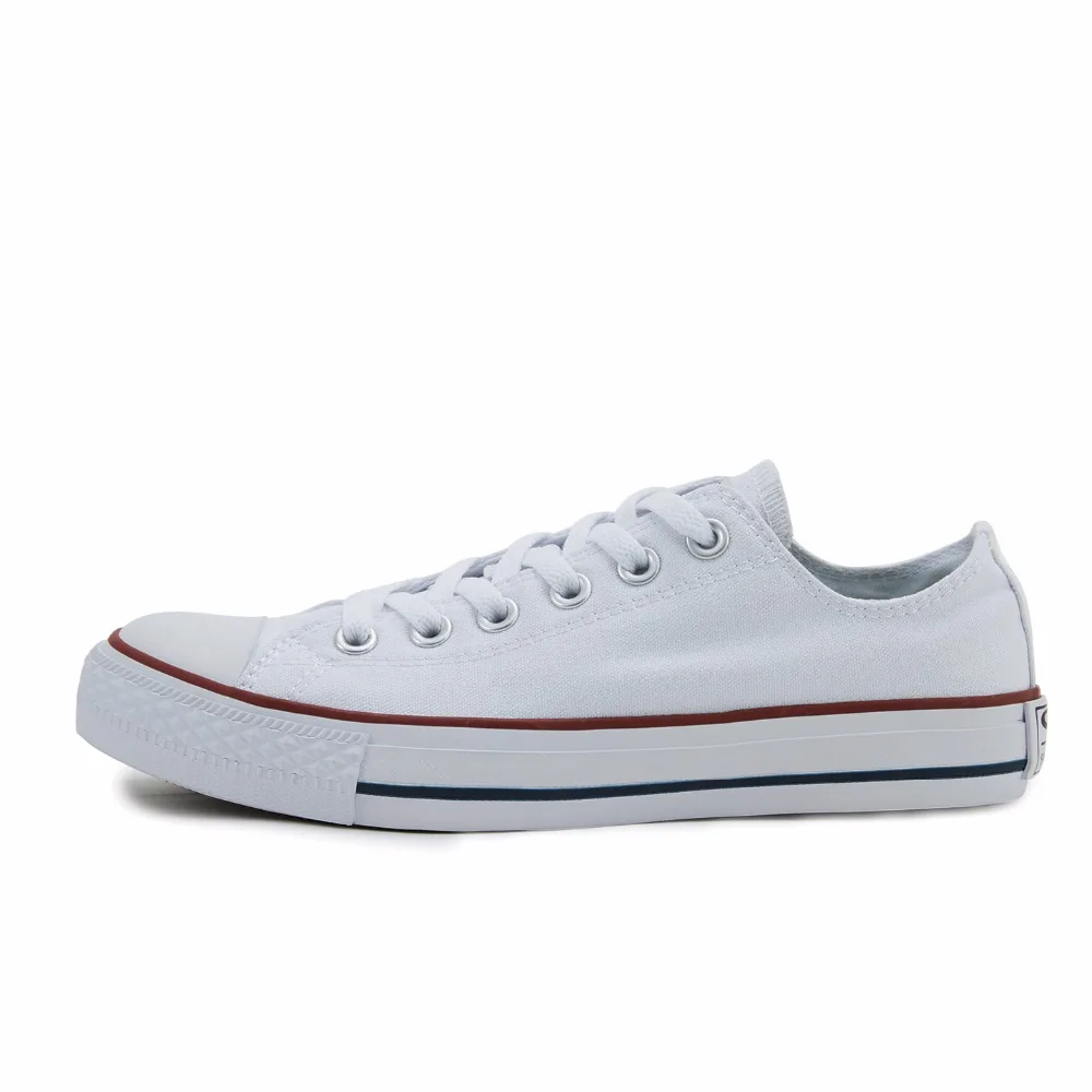 white casual canvas shoes