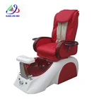 2016 beauty nail salon equipment red color pedicure sofa chair (S171-2)